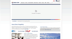 Desktop Screenshot of kansaialtan.com
